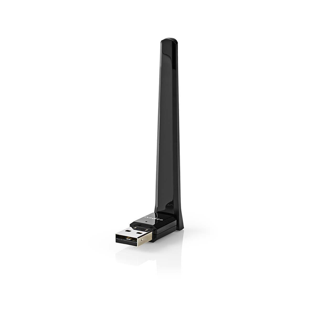 Adaptateur réseau sans fil adaptateur usb wi-fi 2.4/5 ghz (dual band) 600 mbps