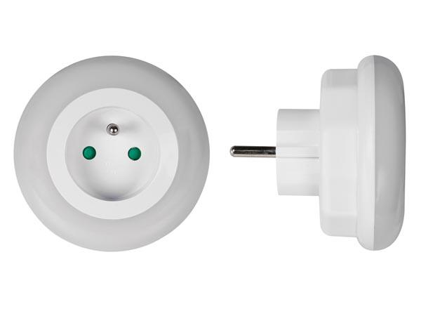 E44-Veilleuse led avec détecteur de mouvement + temporisation / faible  consommation (1.1w) / 6500k à 12,90 €