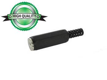 Lot de 2 x fiche jack 2.5 mm femelle mono standard