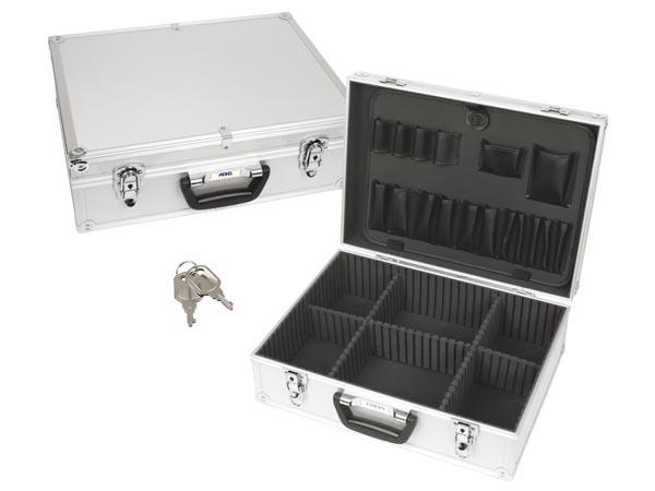 Valise aluminium pour outillage 457 x 330 x 152 mmre à cle
