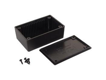 Coffret plastique - noir 85 x 55 x 30mm