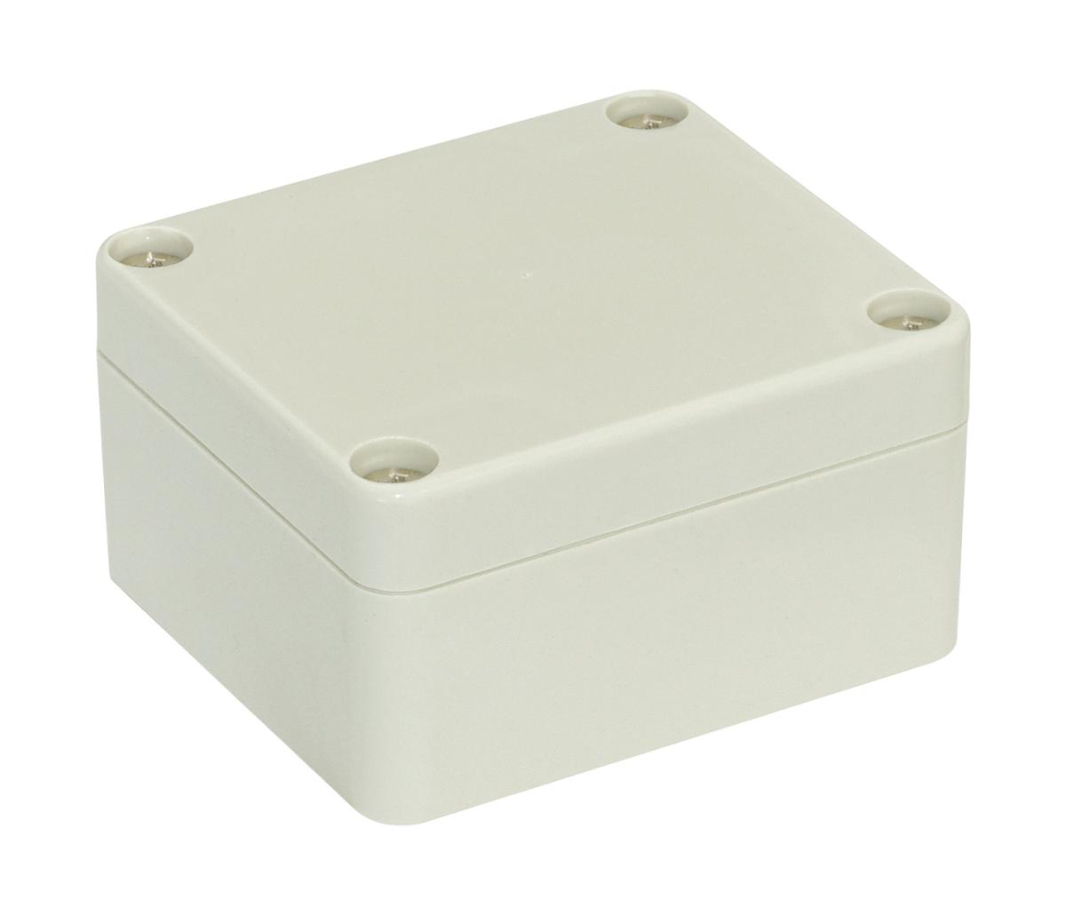 Coffret étanche ip65 en abs - gris  64 x 58 x 35mm