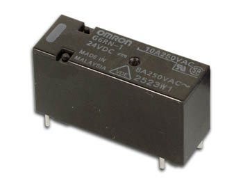 Relais miniature 12v 8a 1rt 655 ohms omron