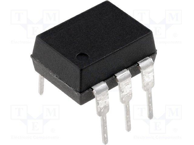 Optocoupleur sortie a transistor 5.3kv 70v 50% 2us dip06