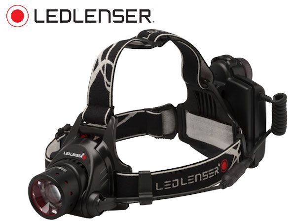 Lampe frontale professionnel ledlenser h14.2 hautes performances 350lumens / très longue portée 260m