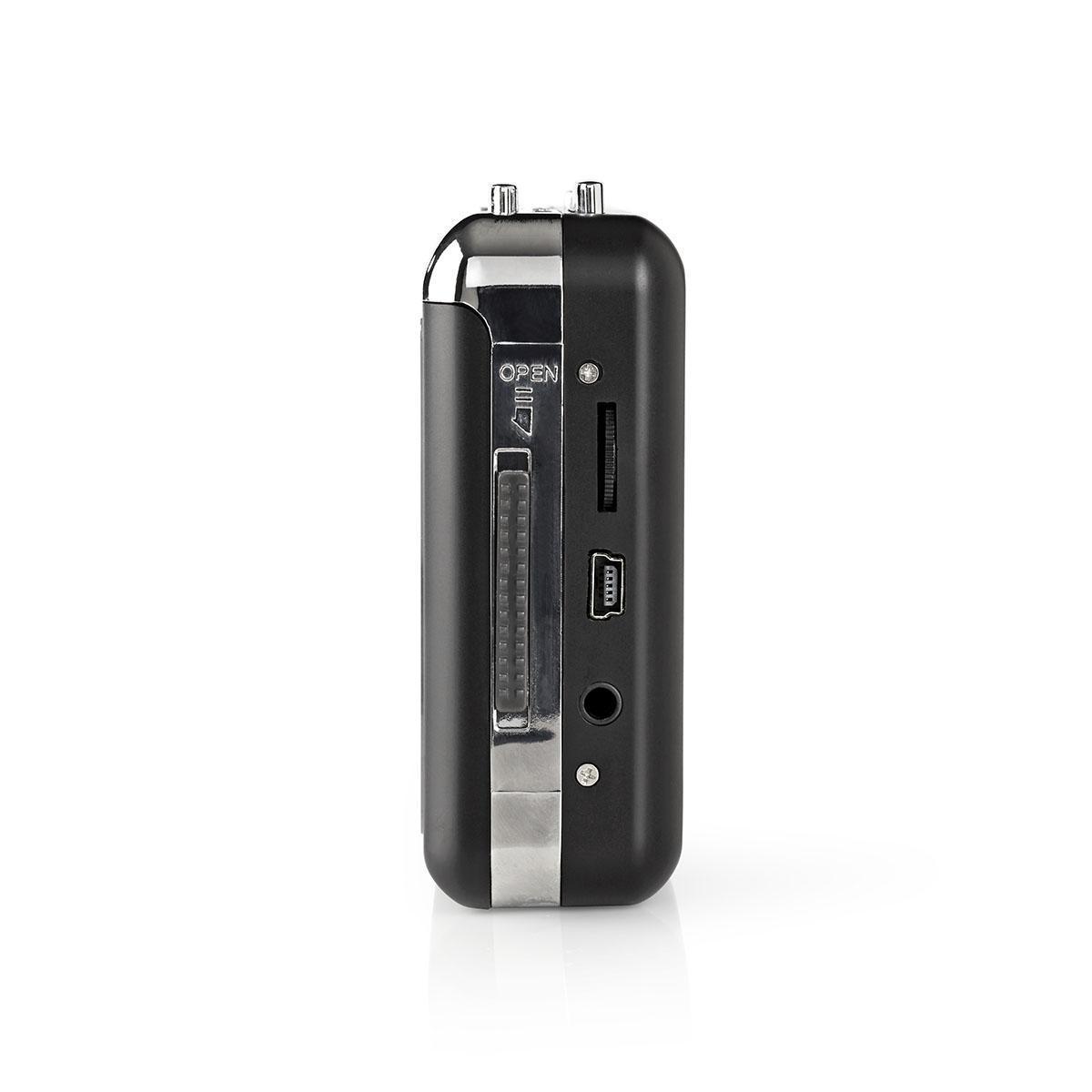 Convertisseur usb cassette-mp3 portable | avec câble usb et logiciel