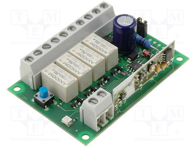 Module: rf; récepteur am; modulation ook; 433,92mhz; -100dbm; 12vdc; 66/52ma