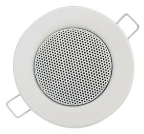 Haut-parleur 82mm 6w 8ohm à encastrer blanc