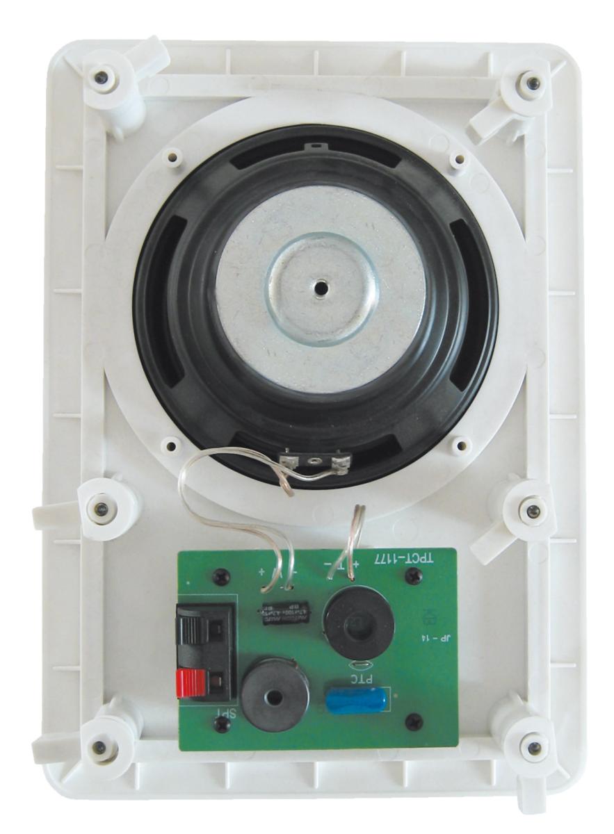 Haut parleur à encastrer 2 voies 70w 8ohm 305 x 220 x 80mm