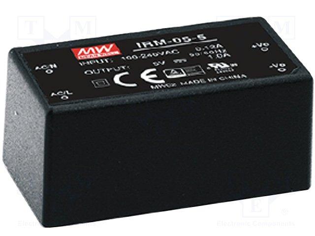 Module alimentation  85...264v ac / 12vdc 420ma 5 watts