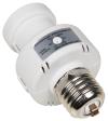 Inter crepusculaire 230v 100w ip20 + temporisateur 1h a 12h dans support e27