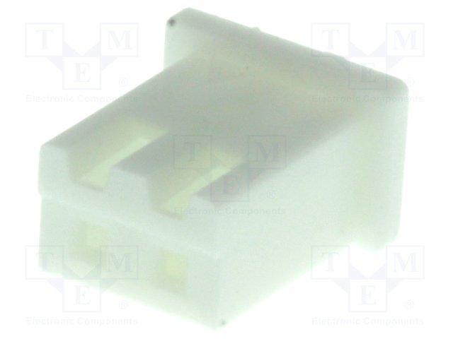 Lot de 5 fiches femelle jst série xh fil à carte 2 poles au pas de 2.5 mm 250v/3a