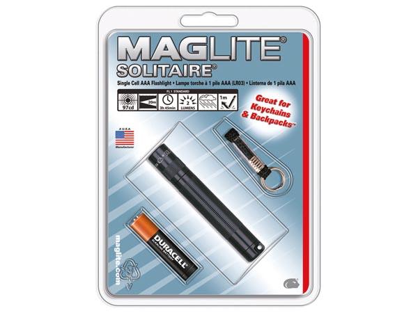 Torche maglite solitaire noire