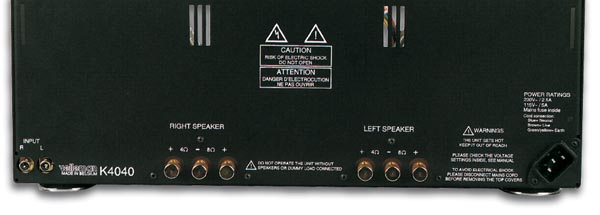 Amplificateur stereo a tubes / finition noire