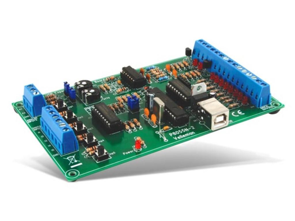 Kit à souder diy / carte d'interface usb pour expérimentations / compatible avec windows