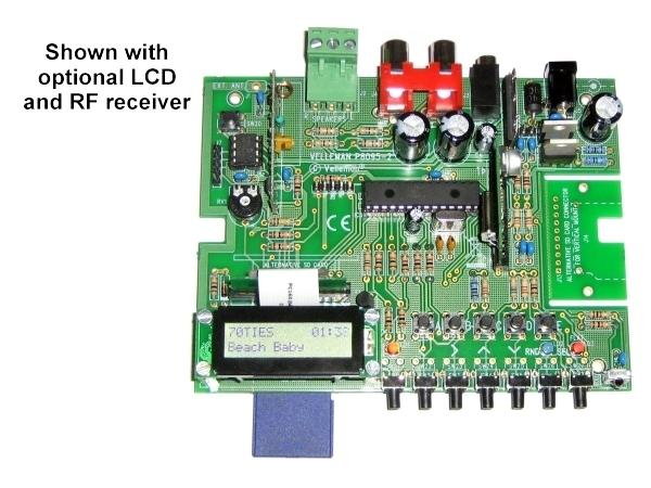 Kit d'assemblage lecteur mp3