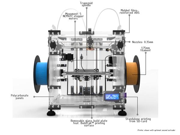 Imprimante 3d vertex