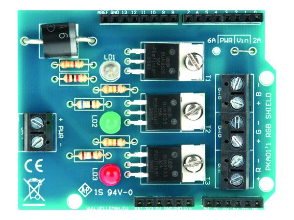 Rgb shield pour arduino®