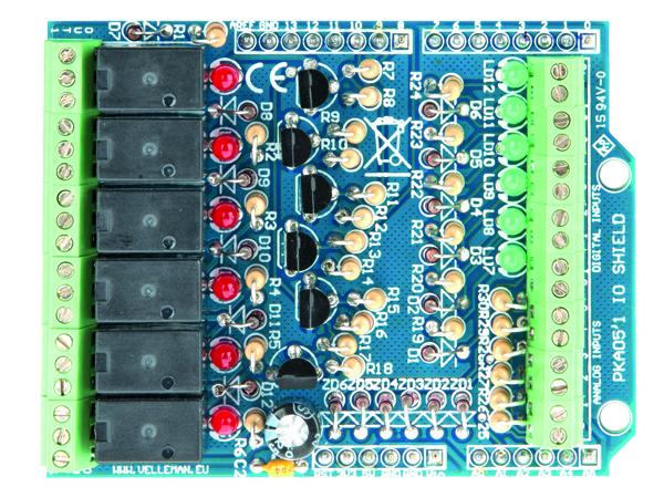 I/o shield pour arduino®