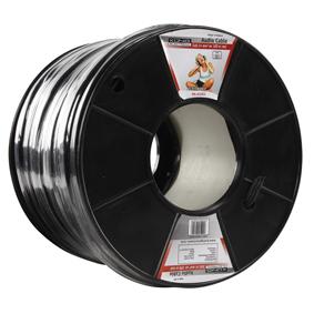 Cable audio blinde professionnel scindex 3 x 0.14mm2 l=100m noir
