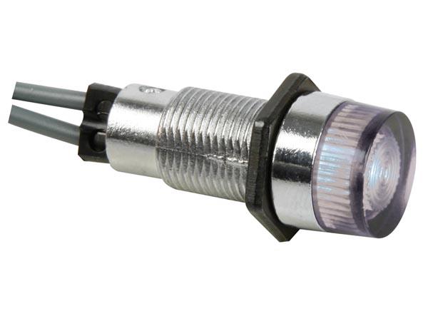 Voyant rond 13mm 220v clair
