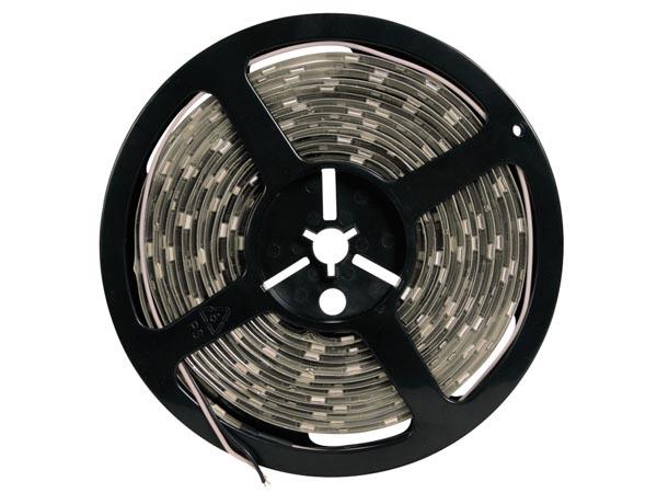 Flexible 600 leds type 3528 5m x 10mm  blanc froid 24v 1.7a 40w eclairage indirect