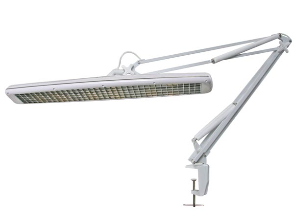 Lampe de bureau - 3 x 14w - blanc