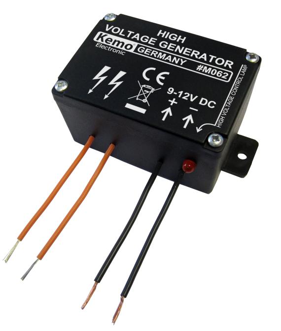 Mini générateur de haute tension 1000vac (alim en 12vdc) pour clôture électrique