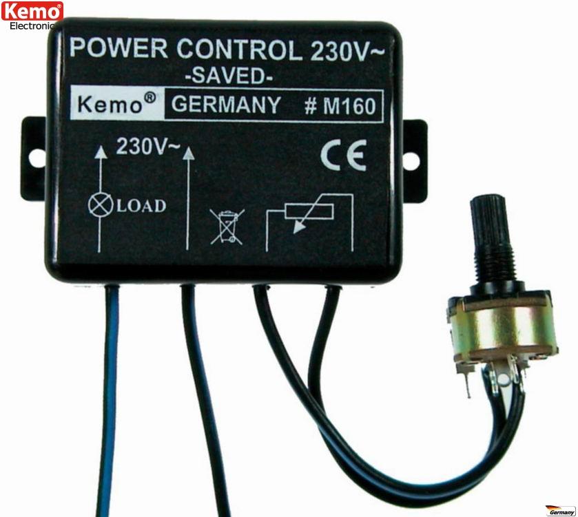 Régulateur de puissance pour lampes 110v / 230v 300w