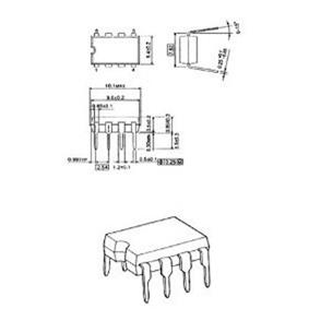 Very hight voltage pwm controller dip8