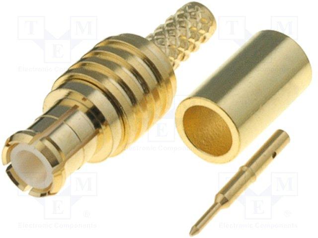 Fiche mcx male pour cable rg174