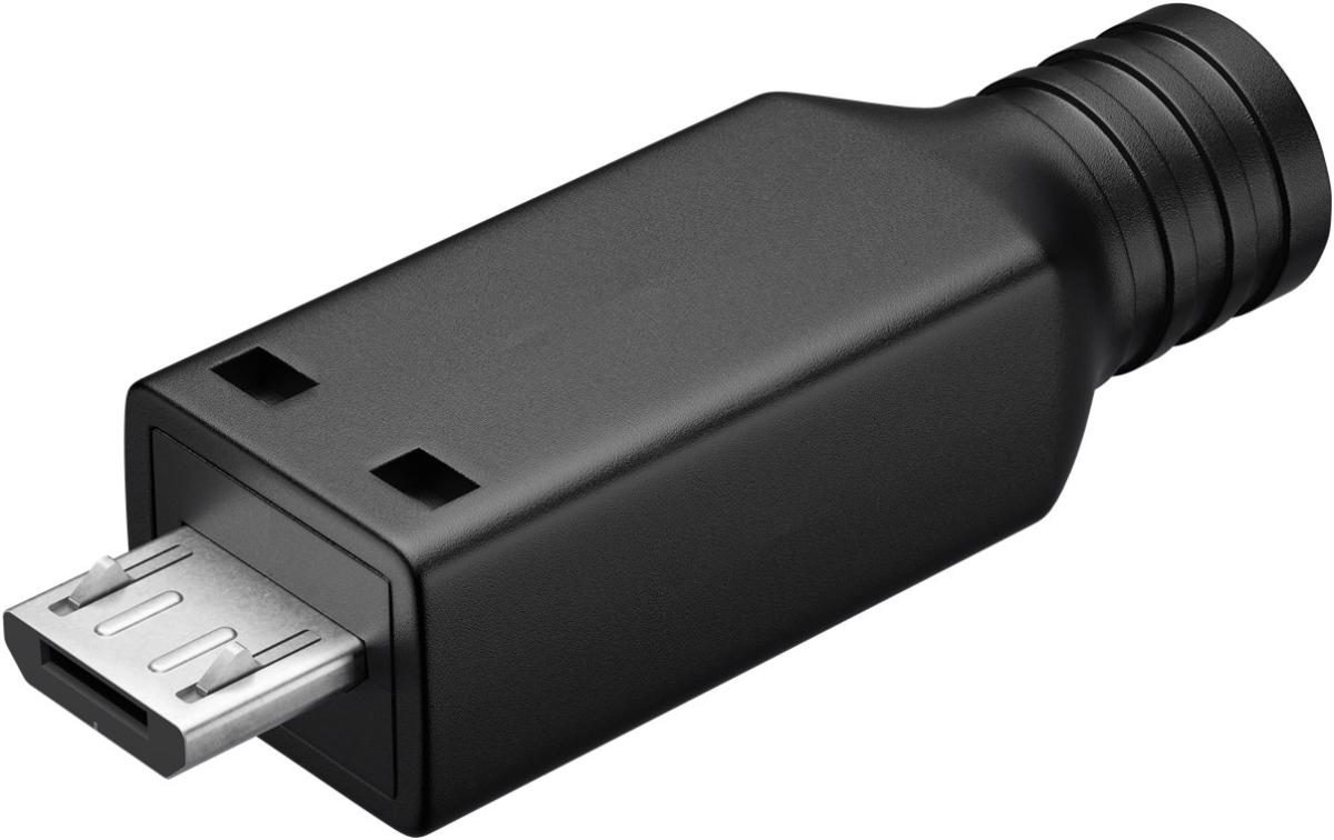 Fiche micro-usb version à souder 480 mbit/s usb 2.0