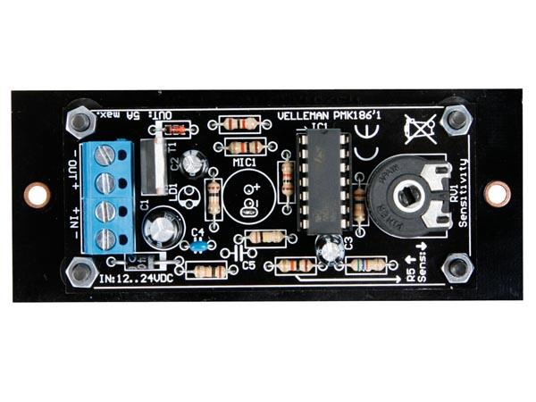 Orgue lumineux pour led alim : 12/ 24vcc sotire : 5a