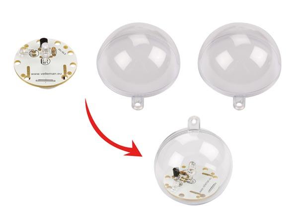 Boule à led rvb