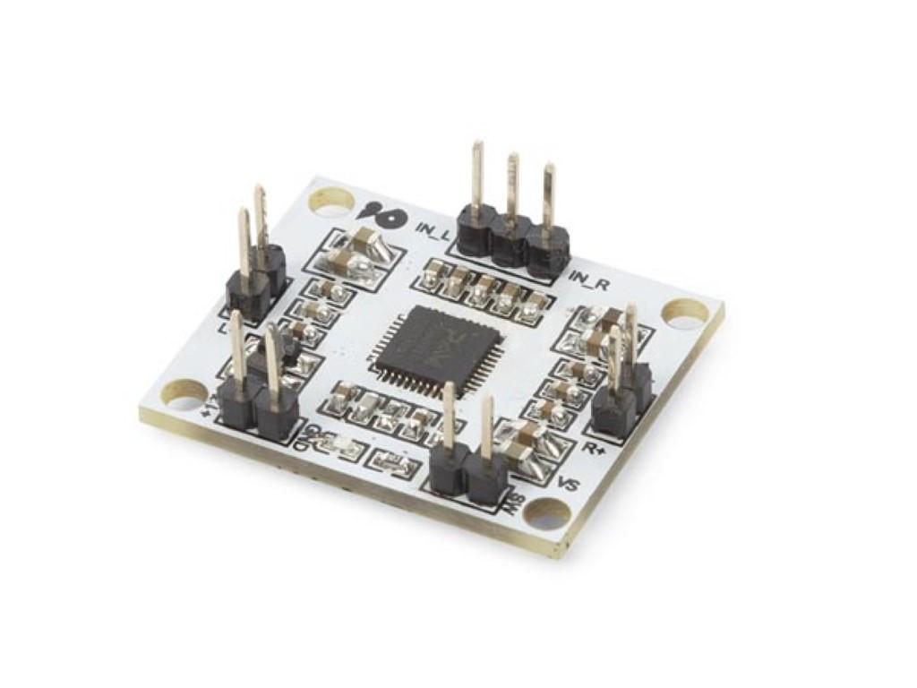 Module d'amplificateur stéréo classe d numérique pam8610 / 10w par canal / reproduction sonore précise / contrôle du volume dc