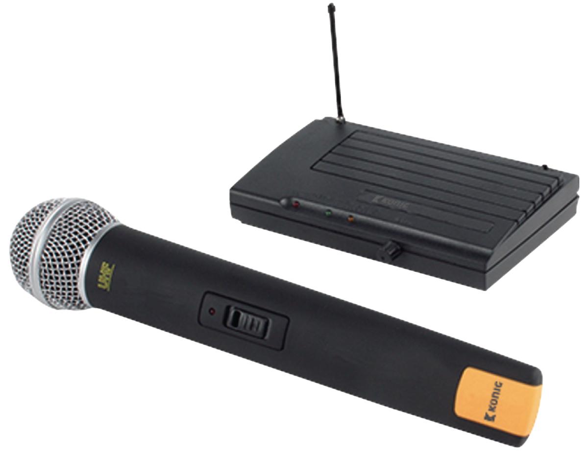 Micro a main sans fil mono canal modulation fm frequence :uhf 863mhz