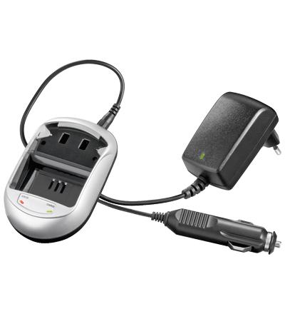 Chargeur 230v / 12v pour accu lion de camescope et appareil photo numérique