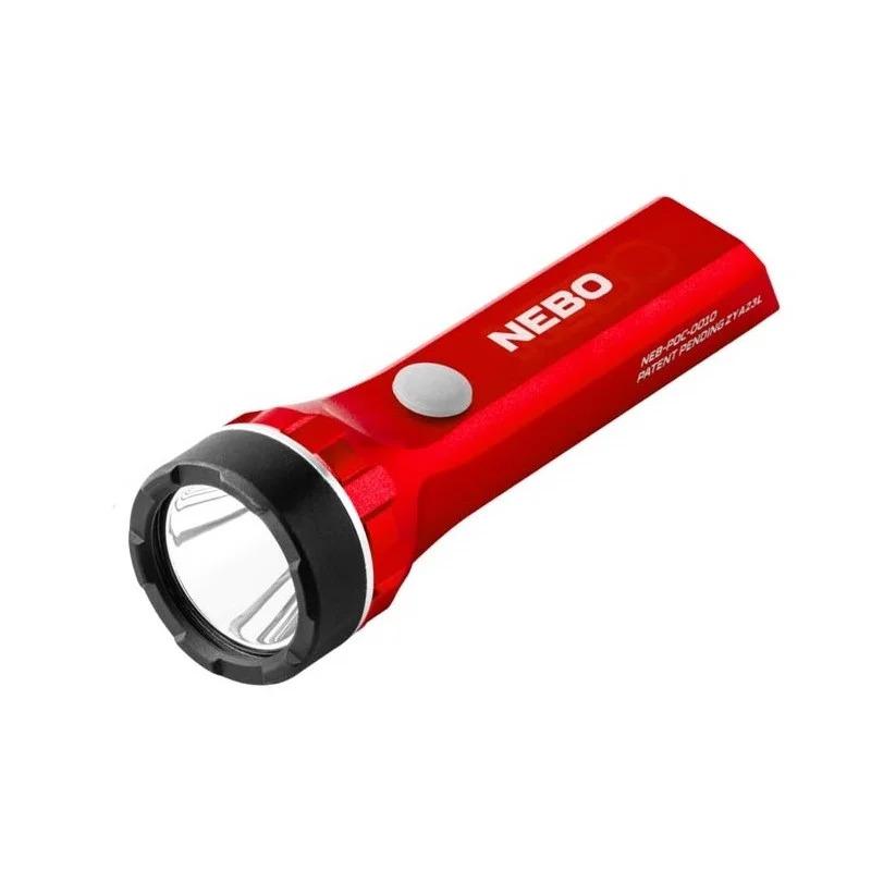 Lampe de poche nebo luxtreme nano rouge / 420lm / rechargeable / ipx6