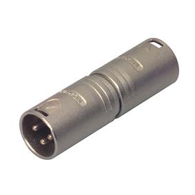 Adaptateur xlr 3p mâle vers xlr 3p mâle neutrik