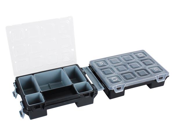E44-Boîte de rangement a 60 compartiments amovibles spécial composant cms  160 x 120 x 30 mm à 29,00 €