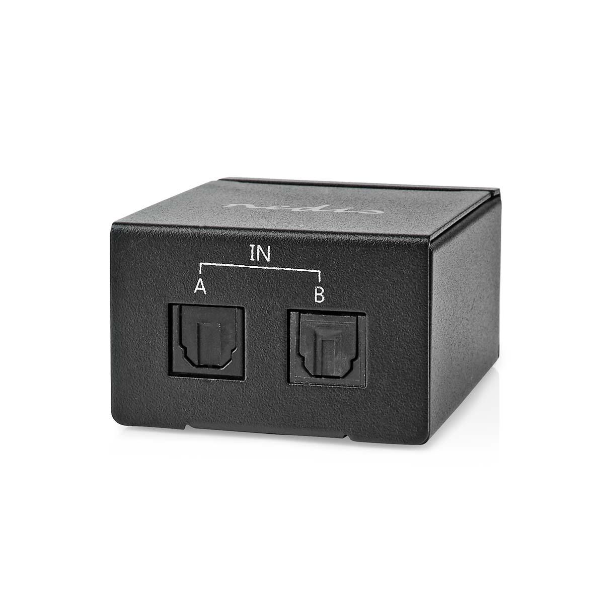 Commutateur audio numérique toslink (optique) - 2 entrées vers 1 sortie