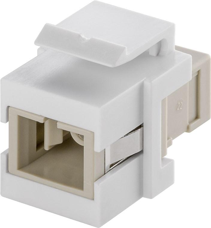 Coupleur fibre optique internet femelle / femelle