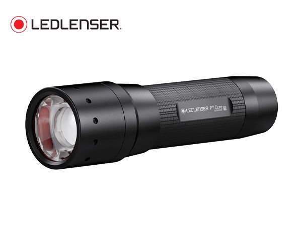 Lampe torche ultra puissante ledlenser p7 core rechargeable / 450lm / 25 heures / 3 niveaux