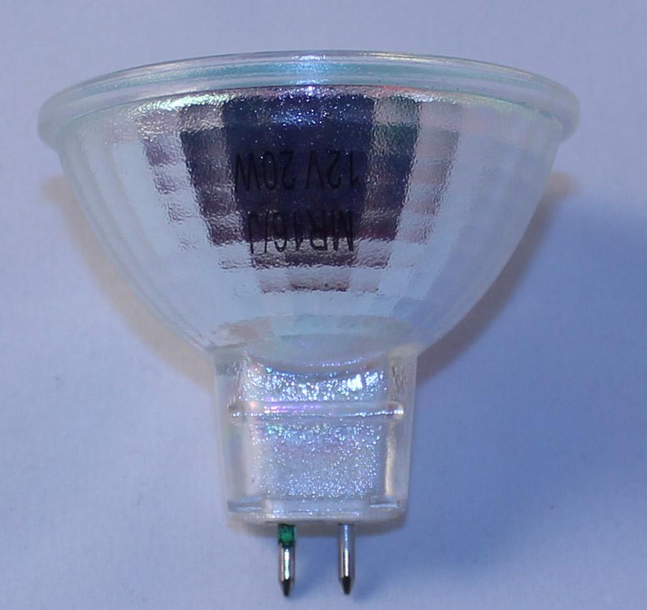 Lot de 3 lampes mr16 jaunes 12v 20w