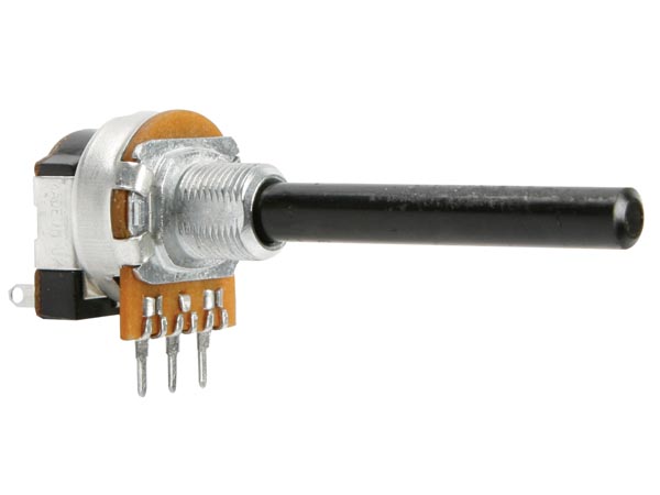 Potentiometre lineaire avec inter 100 ohms