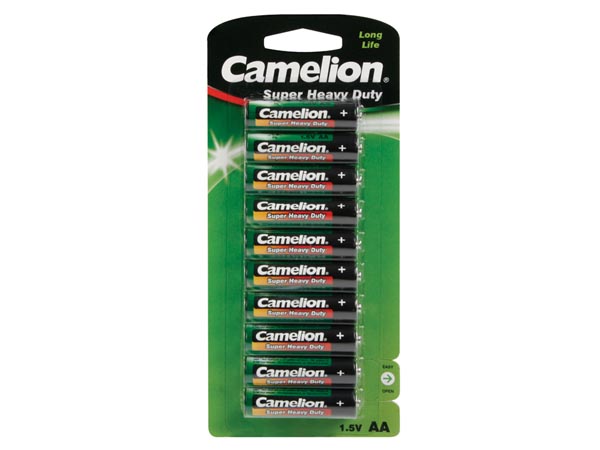Pile r06 zinc carbone aa / lr6 1.5v-1200mah (10 pcs/carte)