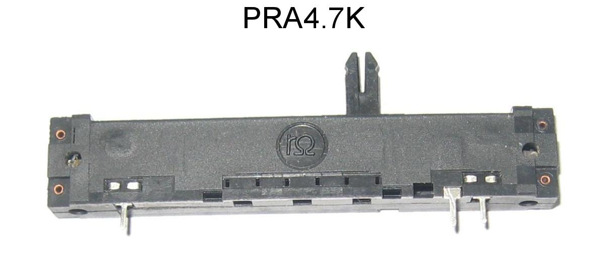 Potentiometre rectiligne lineaire 4.7kohms