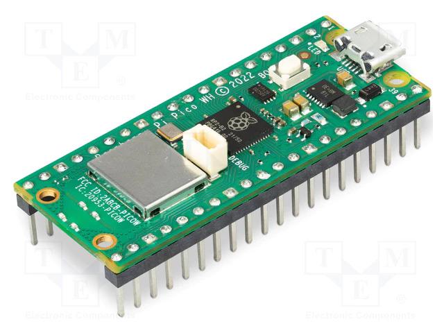 Raspberry pi pico wh / cortex m0+ /  bluetooth 5.2 / wi-fi 2,4ghz