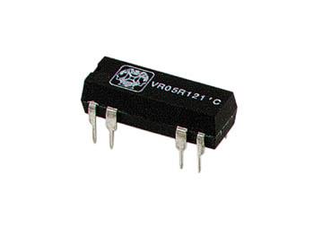 Relais miniature reed vertical avec diode 5v 2t 1a 500 ohms