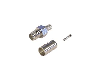 Fiche rp-sma femelle pour câble rg58